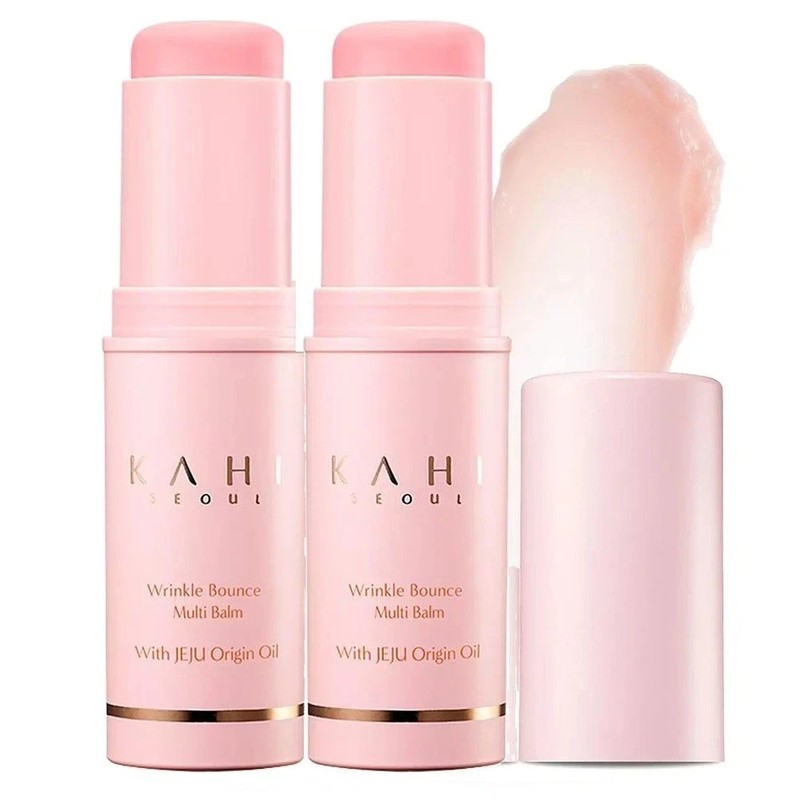 2X KAHI Wrinkle Bounce Multi Balm 9g: Instant wrinkle care, Facial Serum StickVi