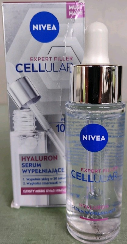 Nivea Cellular Expert Filler Hyaluron Replumping Serum 30ml 1oz Exp 09/2027