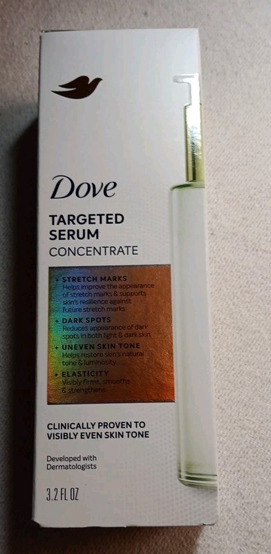 Dove Targeted Serum Concentrate Stretch Marks Dark Spots Collagen Vit E (YY38)
