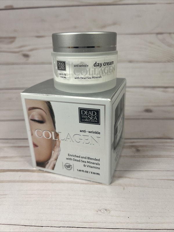 Dead Sea Collection COLLAGEN Anti Wrinkle Day Cream 1.69oz (2 Pack) gallery