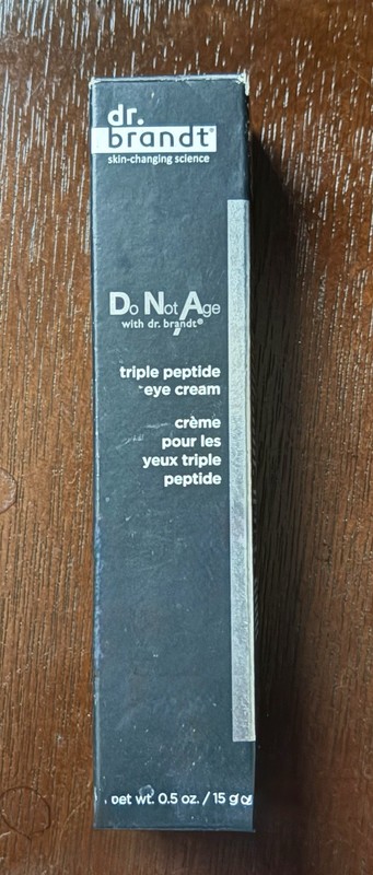 Dr.Brandt Skin Care Do Not Age Anti-aging Triple Peptide Eye Cream – 0.5oz