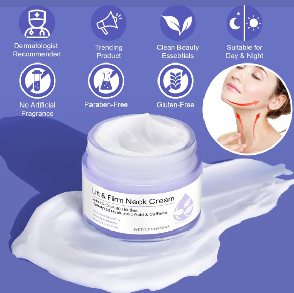 2024 New Pure Neck Firming Cream, Anti-Aging Tighten & Lift Neck Cream, Chest Ne gallery