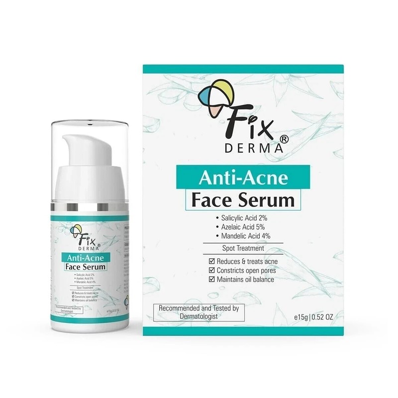 Fixderma 2% Salicylic Acid Serum Anti Acne & Spot Treatment Oily Skin 15gm