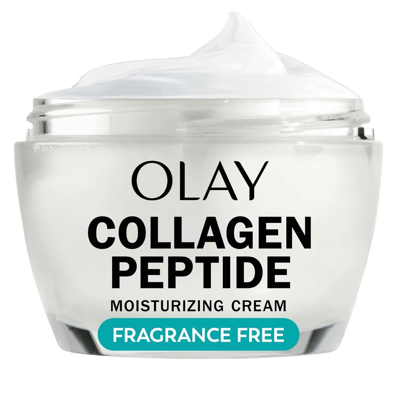 Olay Collagen Peptide Face Moisturizer, 1.7 Ounce (Pack of 1), GRAY,WHITE