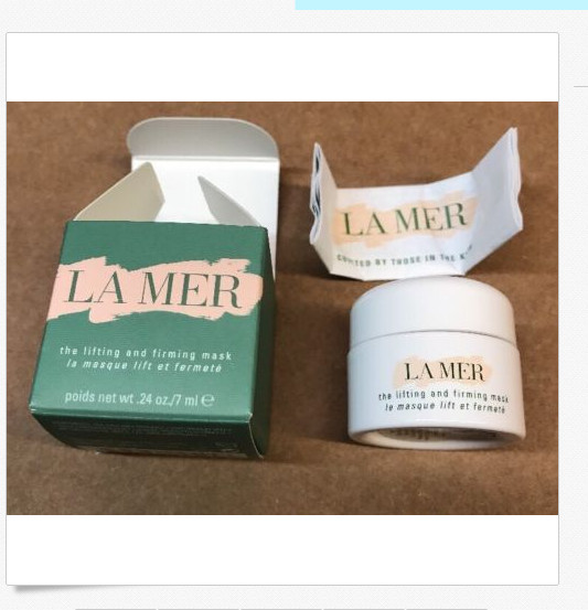 La Mer The Lifting And Firming Mask, Deluxe Sample/Travel size 0.24oz/7mL