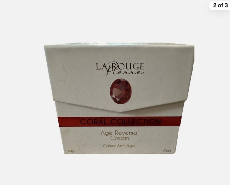 La Rouge Pierre Coral Collection Age Reversal Day Cream New In Box. $895 Retail gallery