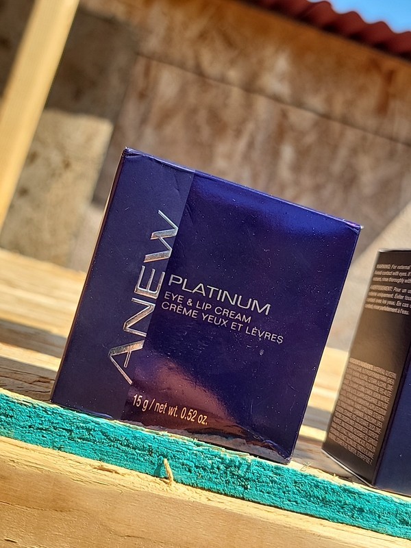 x3....Avon Anew Platinum Eye & Lip Cream 15g net wt. .50 oz NEW... gallery