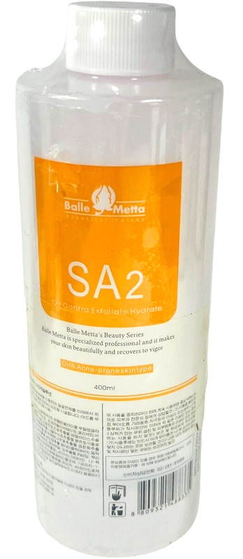 Balle Metta Beautiful Voices SA2 Skin Care – 400 ml Peel Exfoliate – EX 01/27