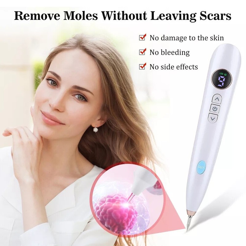 9 Level Electric Laser Plasma Pen Handheld Tattoo Skin Removal Salon Beauty Tool gallery