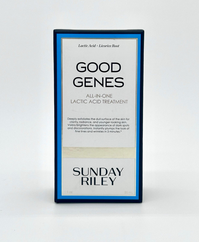 SUNDAY RILEY GOOD GENES All In One Lactic Acid Treatment 1 oz SEALED NIB