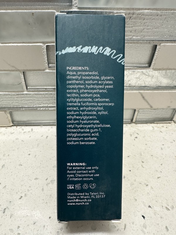 NURCH Hyaluronic Acid Serum w/ Snow Mushroom and Vitamin B5 - 2 fl oz ~ 60ml NEW gallery