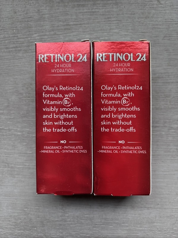 2x Olay Retinol 24 Night Smoothing Serum Fragrance Free 40ml gallery