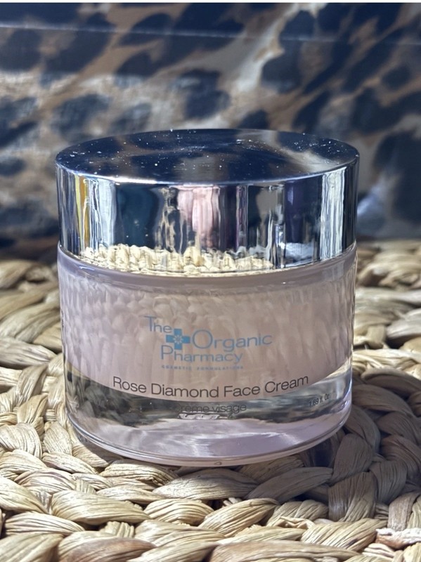 The Organic Pharmacy Rose Diamond Face Cream 50ml/1.69oz ~ NEW
