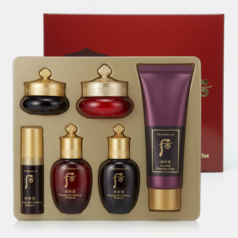 The History of Whoo Jinyulhyang Jinyul 6pcs Special Gift Set Anti Aging K-Beauty