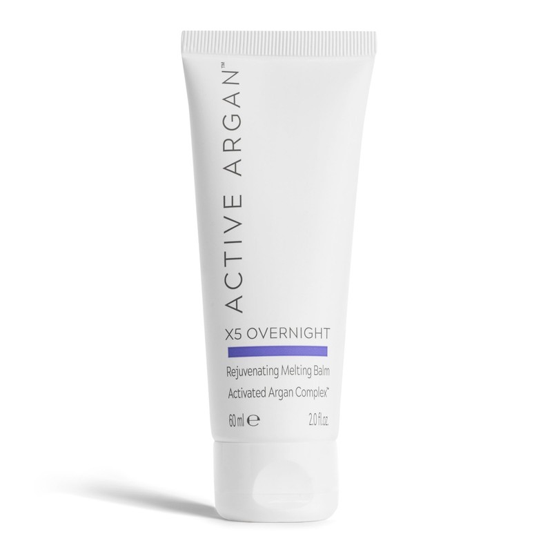 2 0Z! Active Argan x5 OVERNIGHT Rejuvenating Melting Balm Moisture Recovery