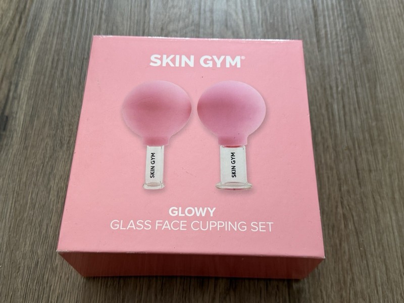 Skin Gym Glowy Glass Face Cupping Set Lymphatic Therapy