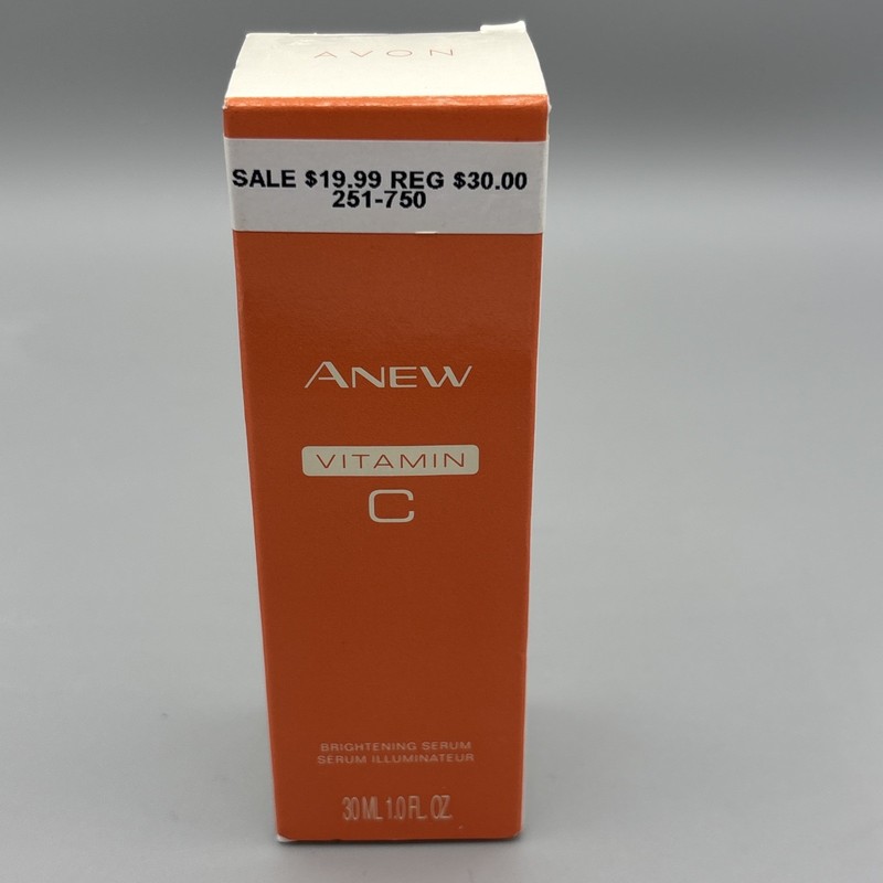 Avon Anew vitamin C Brightening Serum 1 fl oz 30ml NOS