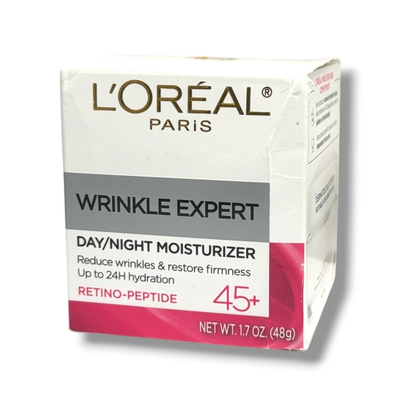 *L’Oreal Wrinkle Expert Day/Night Moisturizer 45+ 1.7oz./48g New In Box
