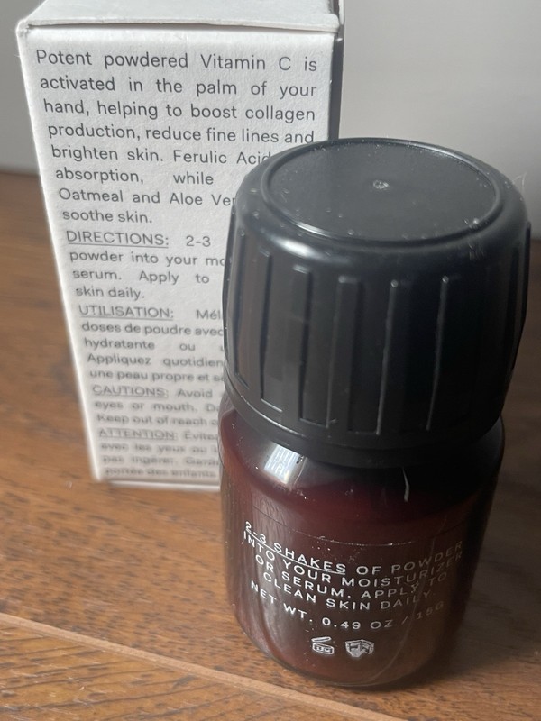 THE NUE CO Topical-C Vitamin C Supplement .49oz Full Size - NEW in Box gallery