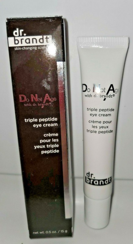 Dr. Brandt D.N.A. (Do Not Age) Triple Peptide Eye Cream (MSRP $82) – New in Box