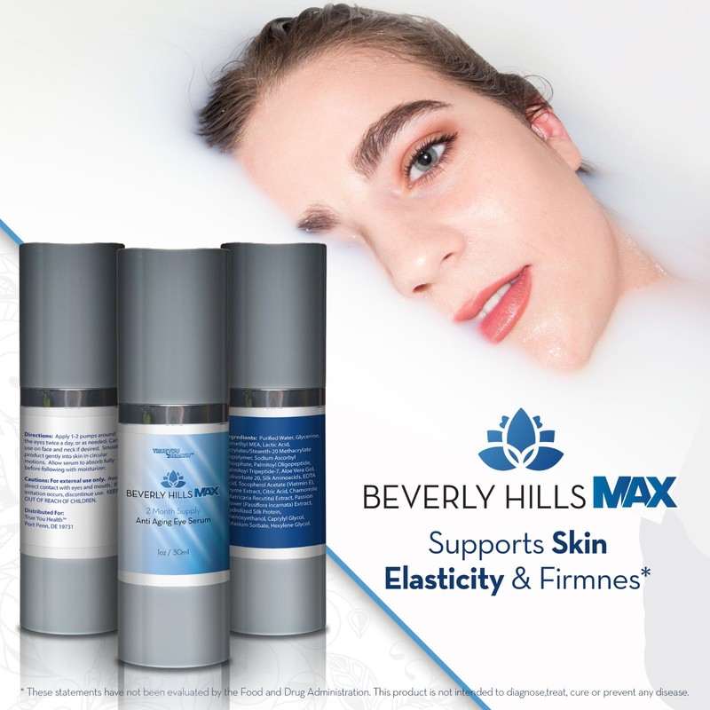 Beverly Hills Max Serum - 2 Month Supply - Anti Aging Eye Serum - Under Eye Bag gallery
