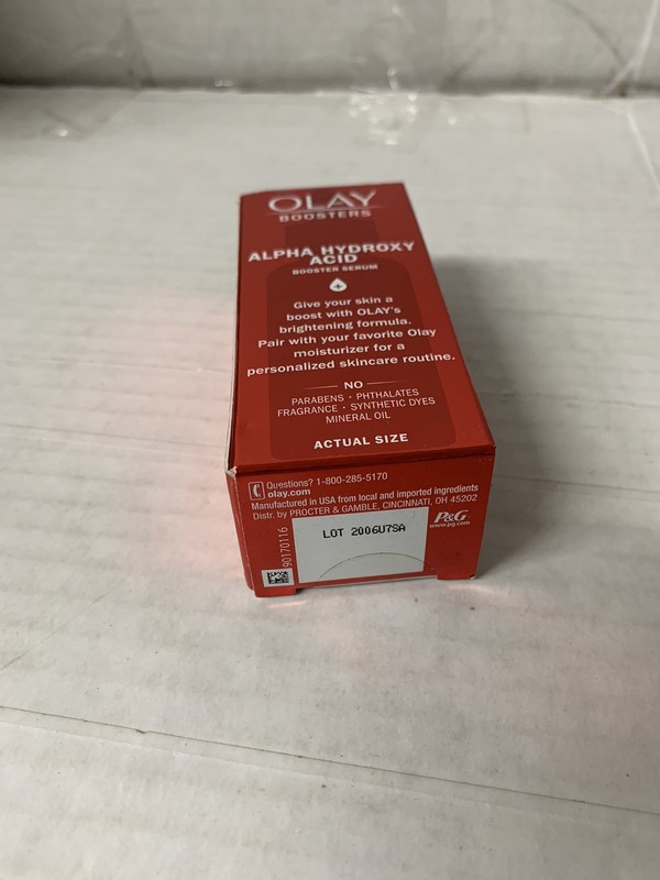 Olay Boosters AHA Serum 30ml 1oz Skin Anti-Wrinkle Smooth Skin-NEW!-RARE! gallery
