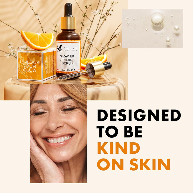 Eclat Skincare Vitamin C Serum - Skin Care for Dark Spots, Vitamin C Serum for F gallery