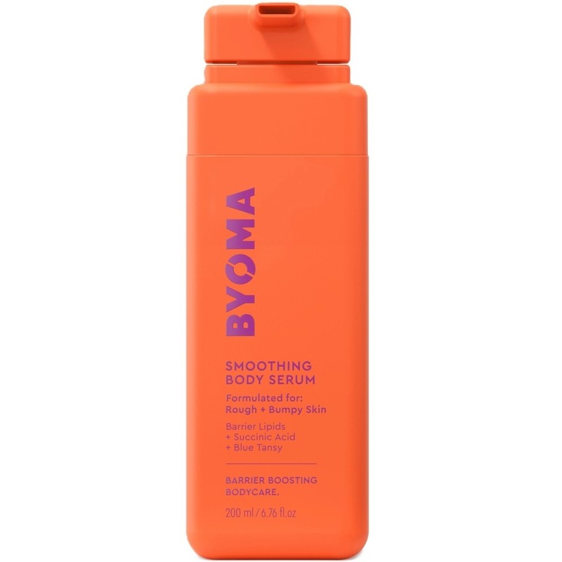 Byoma Smoothing Body Serum Lightweight Brighten Smooth Exfoliating Dry 200ml NEW