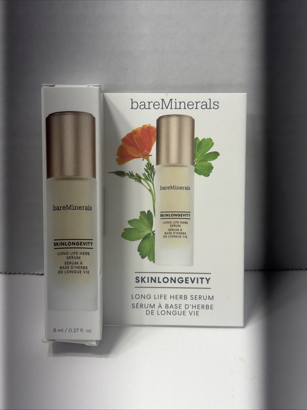 bareMinerals SKINLONGEVITY Long Life Herb Serum Mini Size 8ml/.27floz