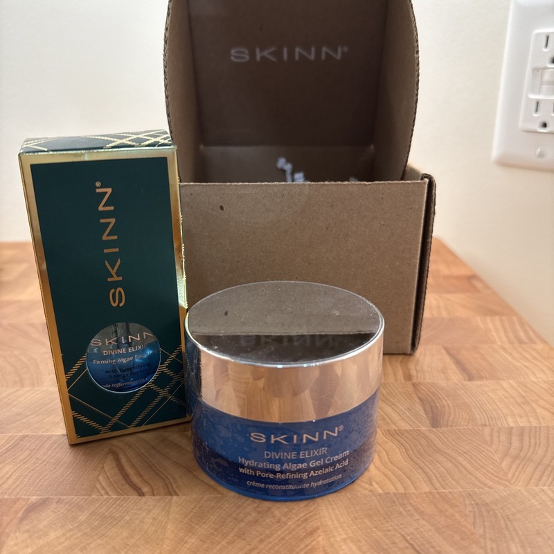 Skinn Divine Elixir Hydrating Algae Gel Cream - 1.7 fl oz Plus Algae Oi 0.5 Oz gallery