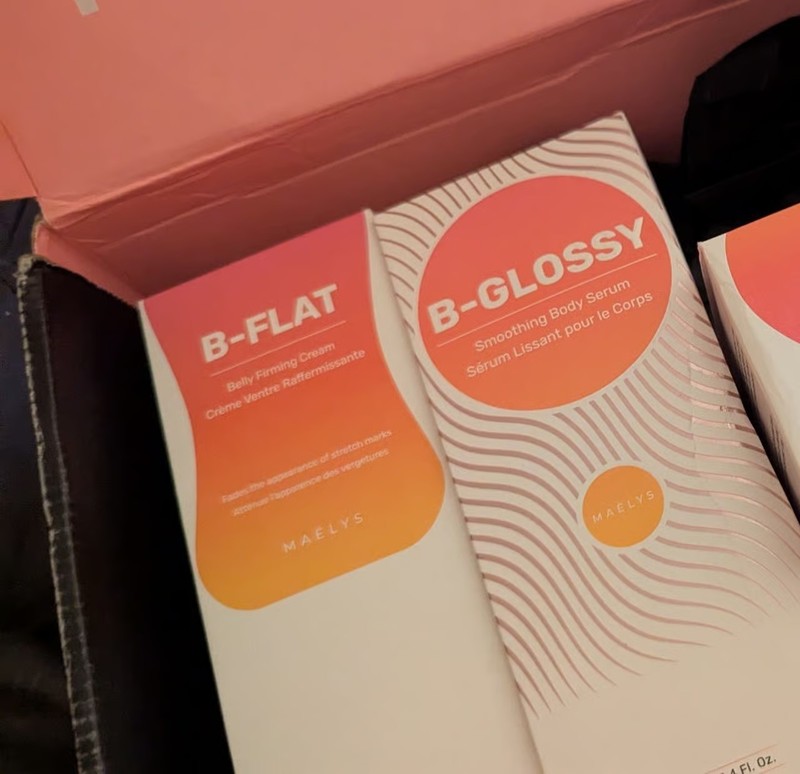 Maelys Body Care Set 2pc Belly Firming Cream + Smoothing Body Serum New