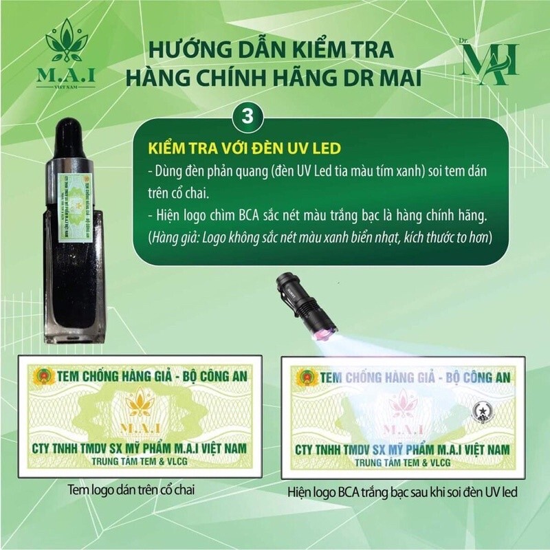 Dr Mai Acne Serum (EXP2027-02)- reduce acne scar &hidden acne & skin recovery gallery
