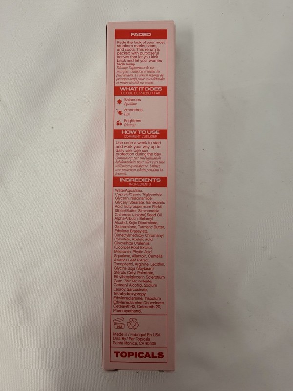 Brightening and Clearing Serum Reduces Discoloration Topicals 1.7 Fl Oz Faded gallery