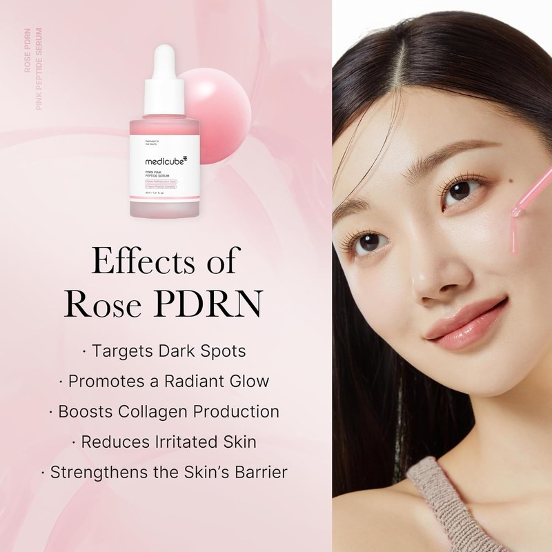 medicube PDRN Pink Peptide Serum 1.01oz | Glow, Firming, Hydrating, Korean Skin gallery