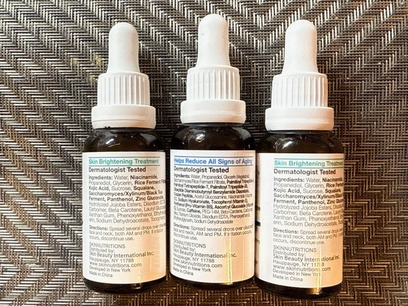 3 x Skin Nutrition Botanicals Serum – Niacinamide, Squalene, Peptide, Anti-Aging gallery