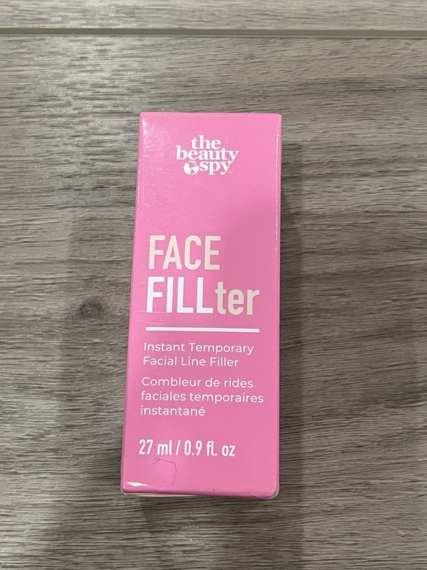 The Beauty Spy Face Fillter Facial Line Filler .9 oz NEW in Box NIB