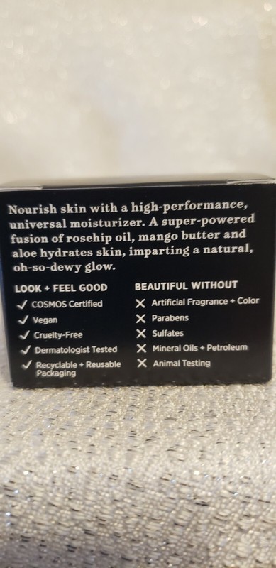 Grace + Tonic Botanical Beauty Moisture Cream For All Skin Types 1oz BNIN SEALED gallery