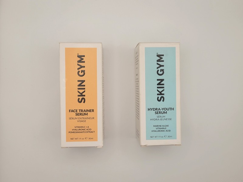 Skin Gym Face Trainer & Hydra-Youth Serum Set 1 fl oz New Sealed