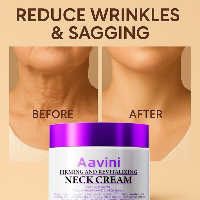 Stop Sagging Now – Firming Neck Cream 50g with Peptides & Triple Collagen Power