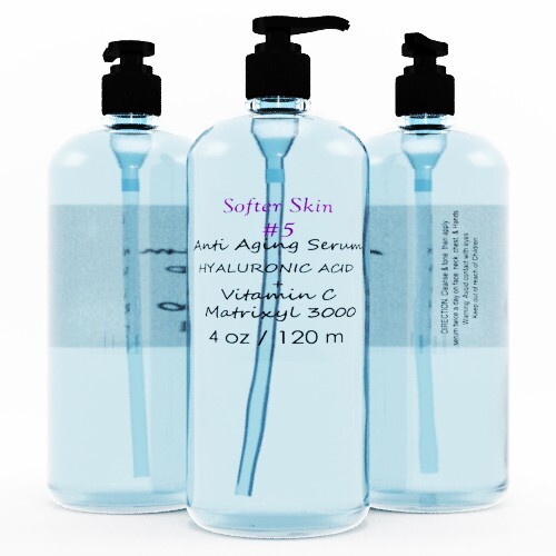 #5 4 OZ 100% PURE HYALURONIC ACID SERUM Anti-Aging Vitamin C & Matrixyl 3000 gallery