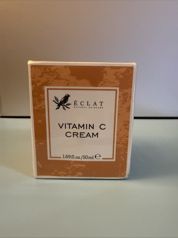 Eclat Skincare Vitamin C Moisturizer for Face with Hyaluronic Acid & Squalane