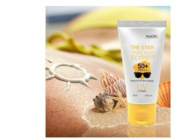 [ RAMOSU ] The Star Mild Sunscreen ( Spf 50+ Pa+++ ) 50ml Tracking Service gallery