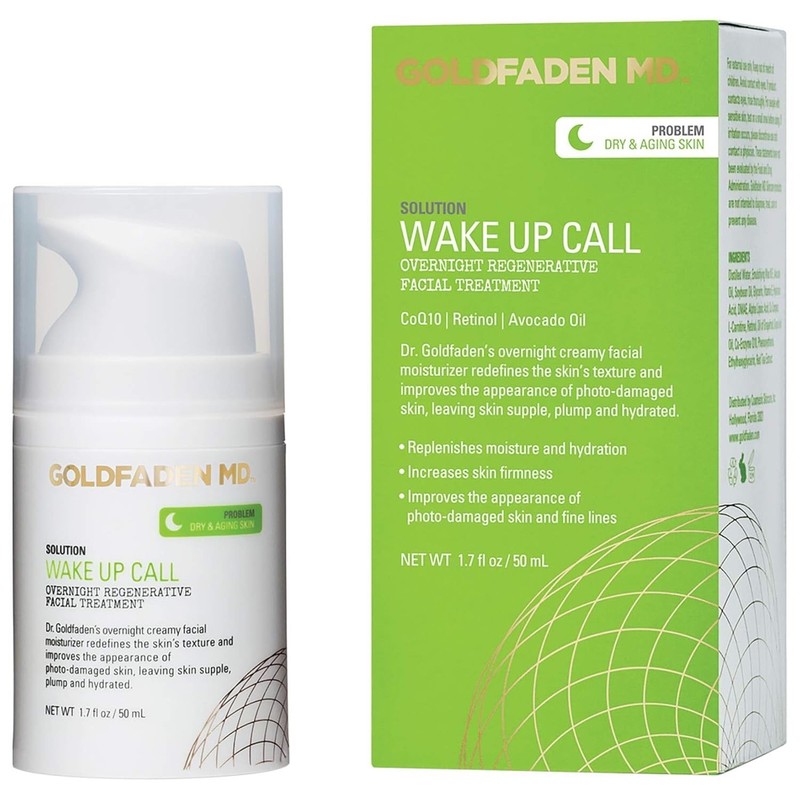 Goldfaden MD Wake Up Call Overnight Regenerative Facial Treatment 1.7oz – NIB