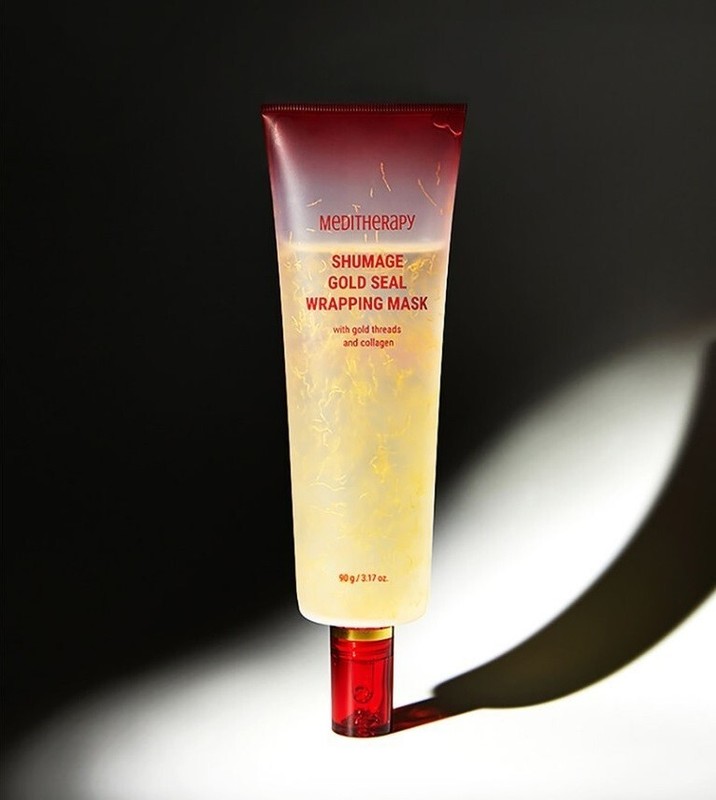 Meditherapy SHUMAGE GOLD SEAL WRAPPING MASK Anti-Aging Over-Night Mask Pack 90g