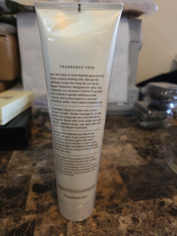 Crepe Erase Body Firm Body Skin Refining Exfoliant 285 mL 10 Fl Oz. NEW Sealed gallery