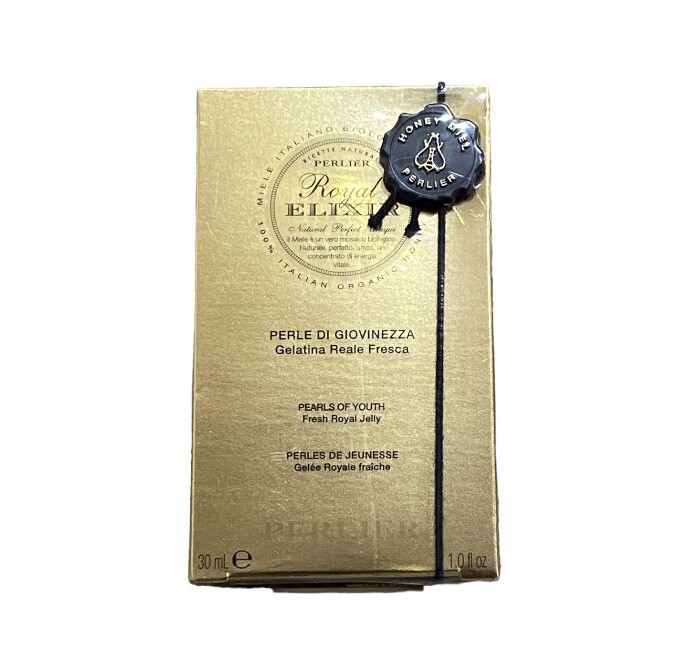 Perlier Royal Elixir Pearls of Youth Face Serum Royal Jelly 1 oz SEALED BOX