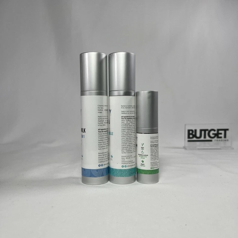 Mixed Bundle Lot Bioty Skincare Including Cleansing Milk Cream & Eye Serum READ gallery