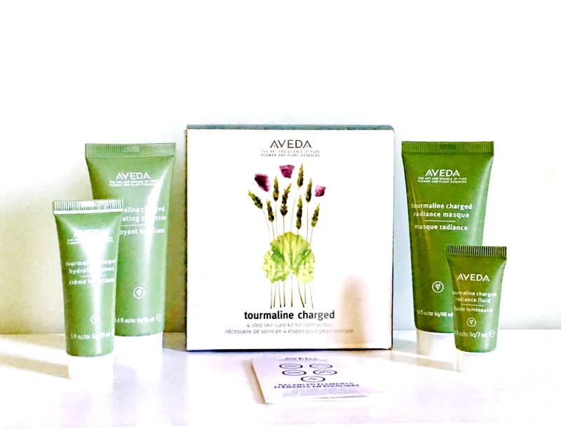 Aveda Tourmaline Charged 4-Step Care Kit for Normal Skin ~ New! ~ *Discontinued!