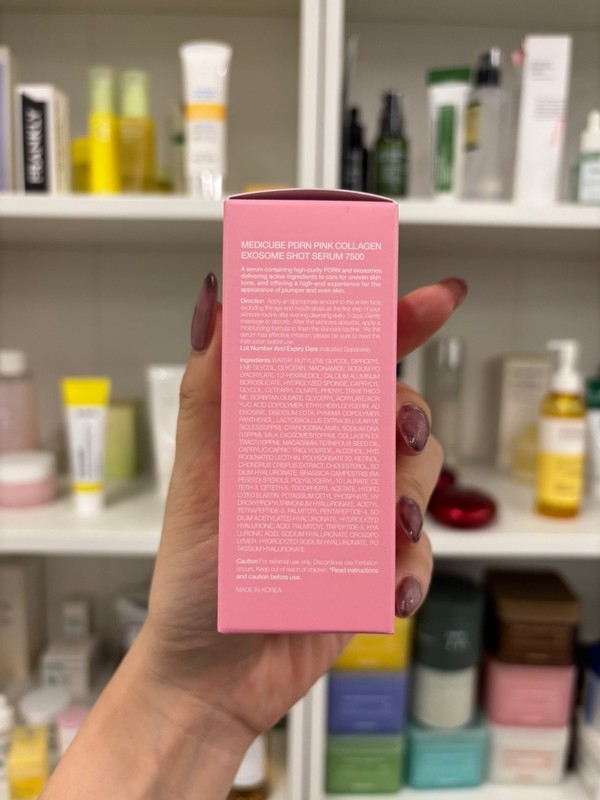 [ MEDICUBE ] PDRN Pink Collagen Exosome Shot Serum 7500 30ml / 1.01 fl.oz gallery
