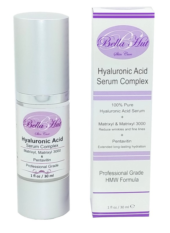 BELLAHUT SKIN MOISTURIZER – HYALURONIC ACID SERUM – INFUSED WITH PEPTIDE